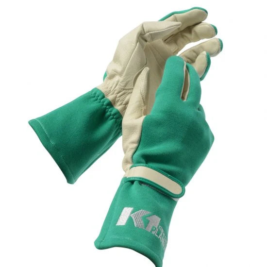 K1 PLANNING Racing Gloves - Green