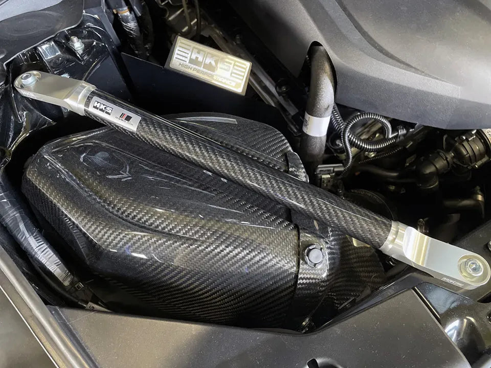 HKS CARBON BRACE Full Set (Front & Rear) - Toyota GR Supra