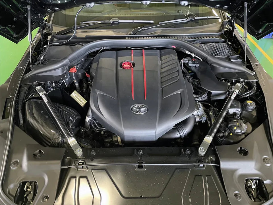 HKS CARBON BRACE Full Set (Front & Rear) - Toyota GR Supra