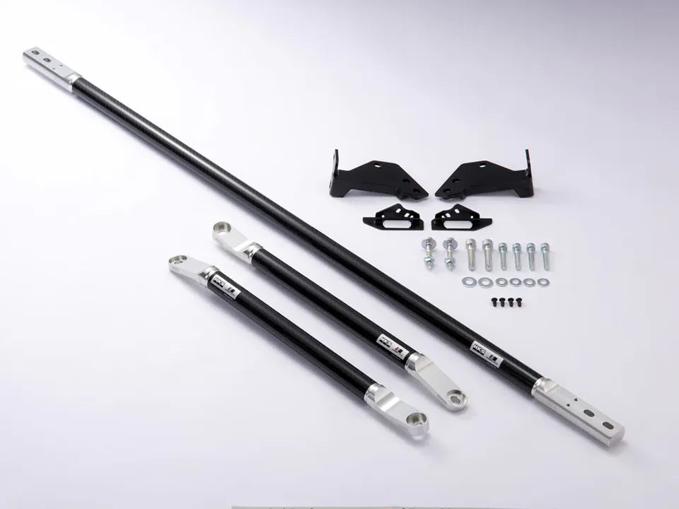 HKS CARBON BRACE Full Set (Front & Rear) - Toyota GR Supra