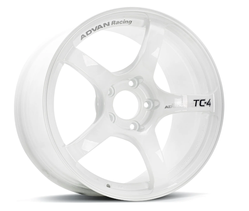 Yokohama Advan Racing TC-4 5X100 WMR Racing Whitemetallic Ring