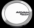 Yokohama Advan Racing White Alumite Center Cap Φ73