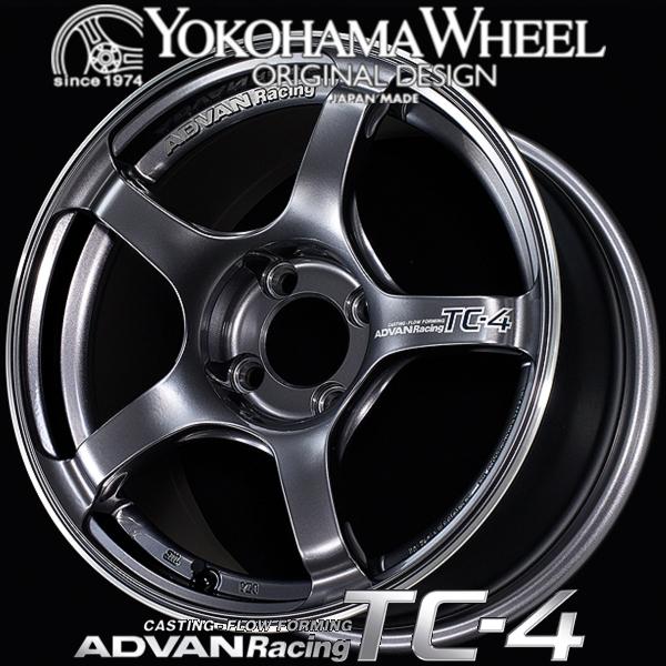 Yokohama Advan Racing TC-4 5X100 GMR Racing Gunmetallic Ring