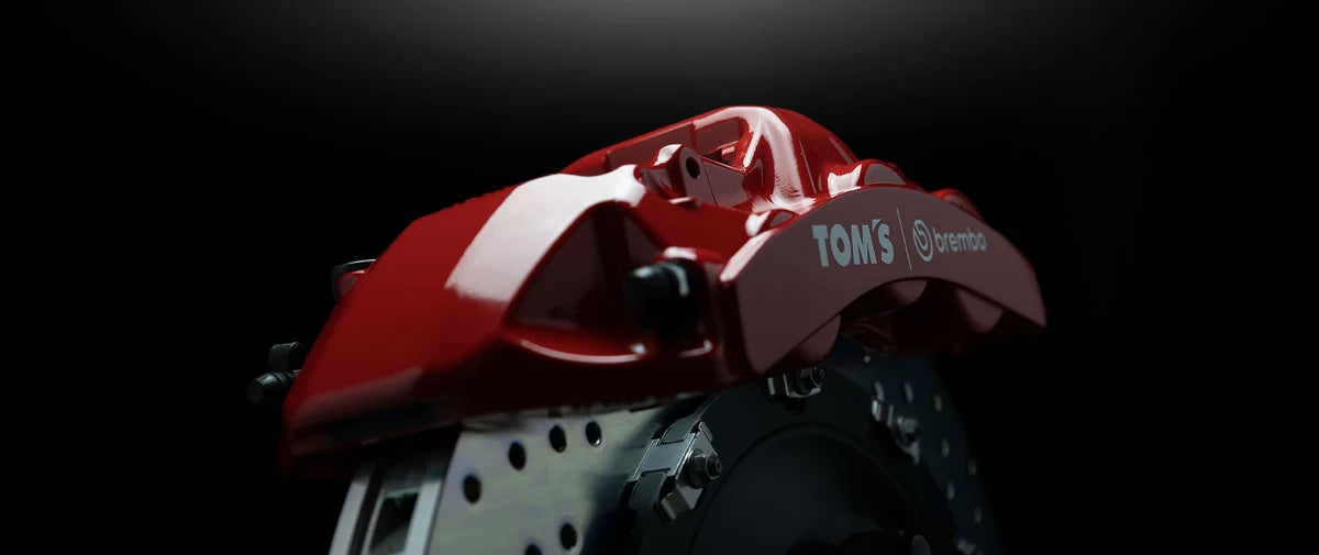 TOM'S Racing x Brembo Monoblock GT Caliper Kit Front - Lexus IS500
